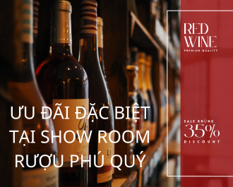 Ưu Đãi Ngập Tràn Tại Show Room Rượu Phú Quý