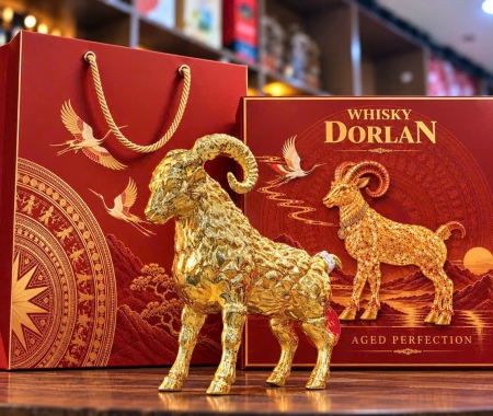rồng ôm châu Cognac Pháp 40%