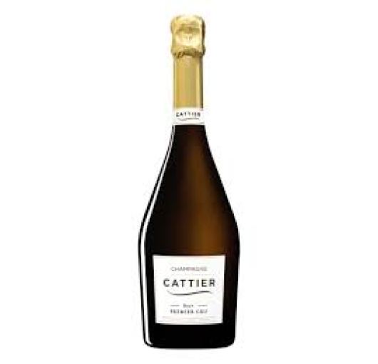 Champagne Cattier Brut Premier Cru  No Box 60 % Pinot Meunier, 20 % Pinot Noir,  20 % Chardonnay, 40 % reserve  wines