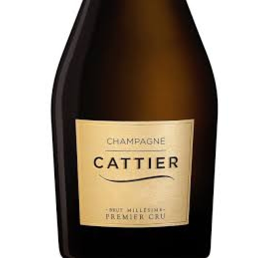 Champagne Cattier Brut Millésime  2012 Premier Cru 20 % Pinot Noir 45 % Pinot Meunier  35 % Chardonnay