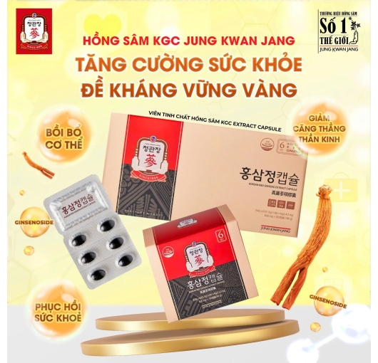 VIÊN UỐNG HỒNG SÂM KGC EXTRACT