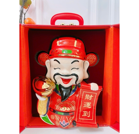 Thần Tài Chiêu Tài Tấn Lộc – Gốm sứ cao cấp, mang vượng khí đến mọi nhà