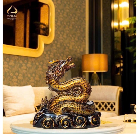 Rượu rồng sứ Vip Doha Royall darius gold 23k